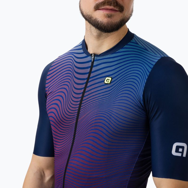 Pánsky cyklistický dres Alé Onda navy blue 3