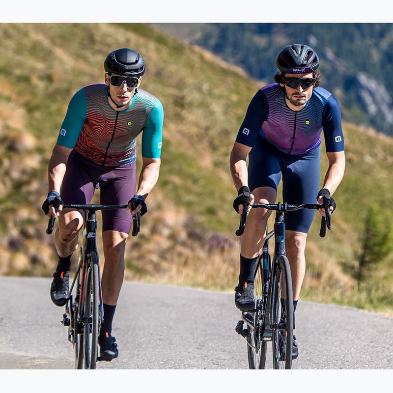 Pánsky cyklistický dres Alé Onda navy blue 6