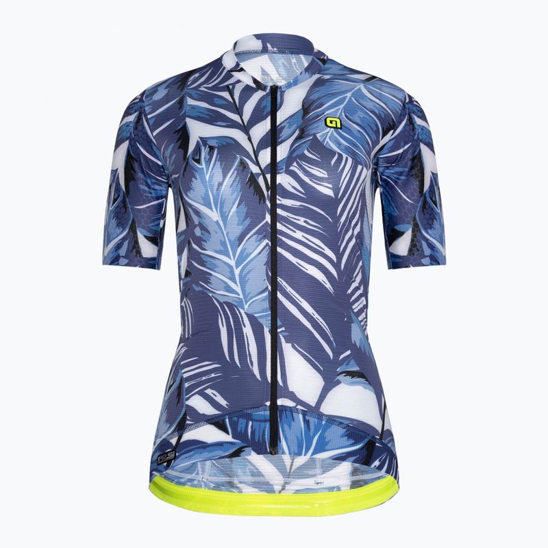 Dámsky cyklistický dres Alé Leaf modrý L2311842 9
