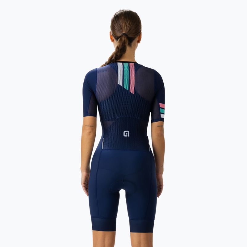 Dámska cyklistická kombinéza Alé Trigger blue 2