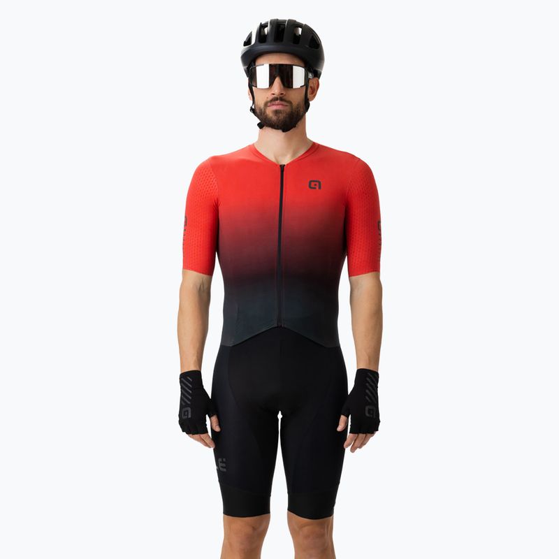 Pánsky cyklistický oblek Alé Bad červený L2312745