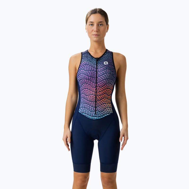 Dámska cyklistická kombinéza Alé Dive navy blue