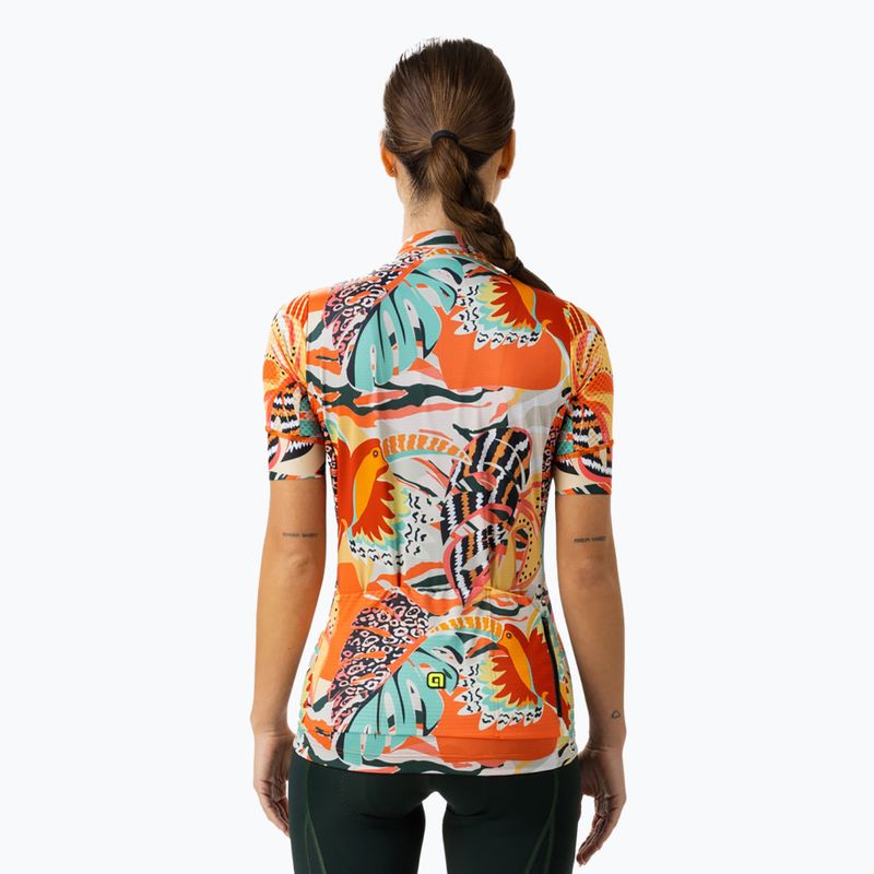 Dámsky cyklistický dres Alé Rio oranžový L23171529 3