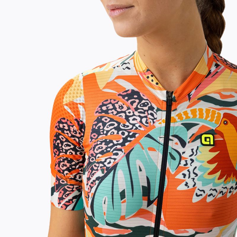 Dámsky cyklistický dres Alé Rio oranžový L23171529 4