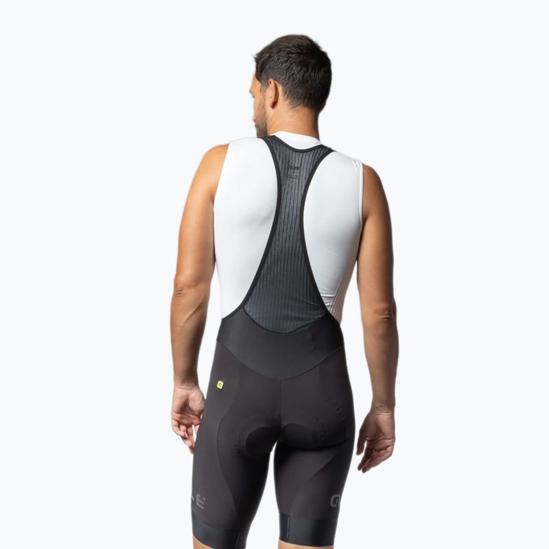 Pánske cyklistické šortky Alé K-Coldblack 2.0 Bibshorts black 2