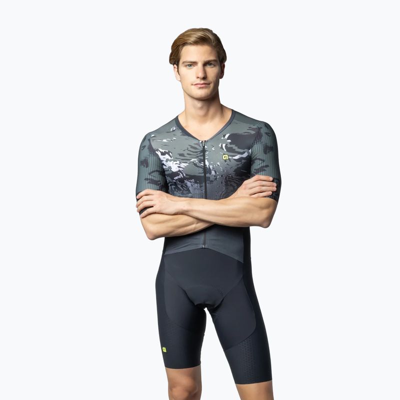 Pánsky cyklistický oblek Alé Hive 2.0 grey
