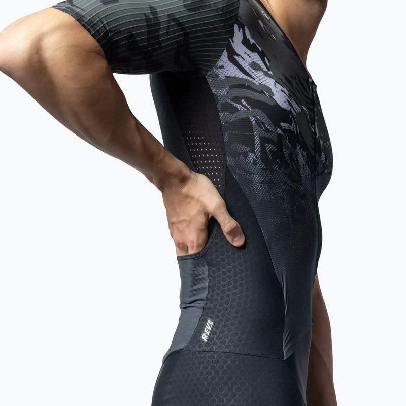 Pánsky cyklistický oblek Alé Hive 2.0 grey 4