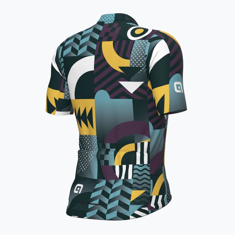 Pánsky cyklistický dres Alé Games cocoa brown 8