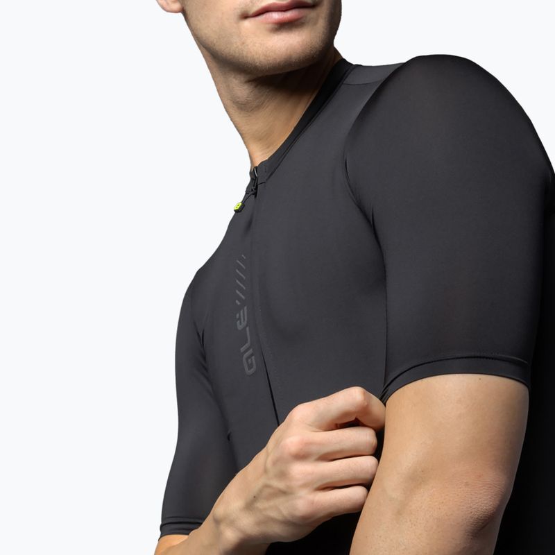Pánsky cyklistický dres Alé Color Block black 4