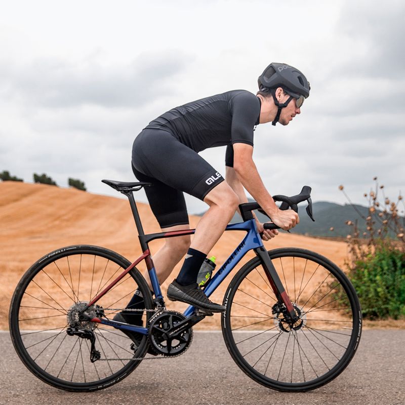 Pánsky cyklistický dres Alé Color Block black 11