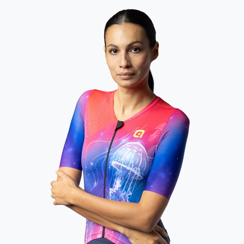 Dámska cyklistická kombinéza Alé Sea blue 3