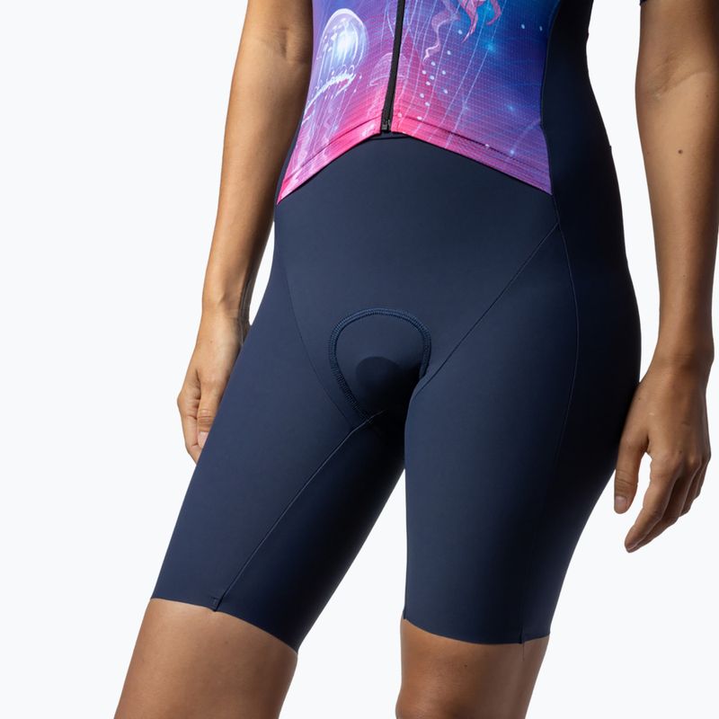 Dámska cyklistická kombinéza Alé Sea blue 4