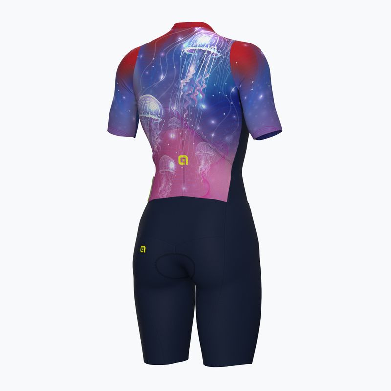 Dámska cyklistická kombinéza Alé Sea blue 8