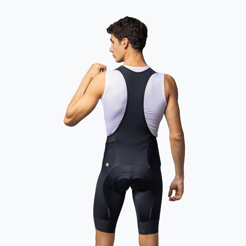 Pánske cyklistické šortky Alé Strada 2.0 Bibshorts black 2