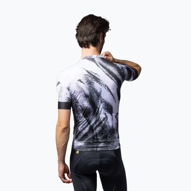 Pánsky cyklistický dres Alé Trace white 2