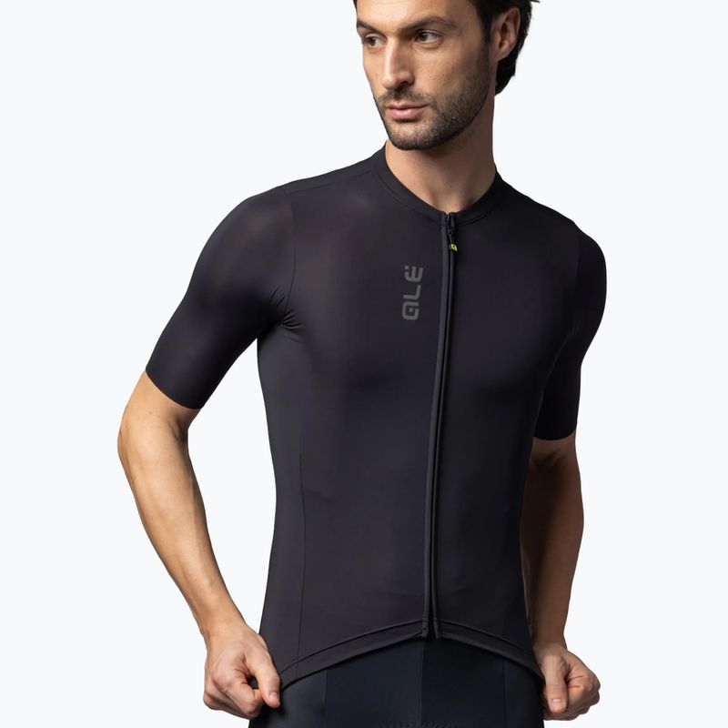 Pánsky cyklistický dres Alé Color Block black 3