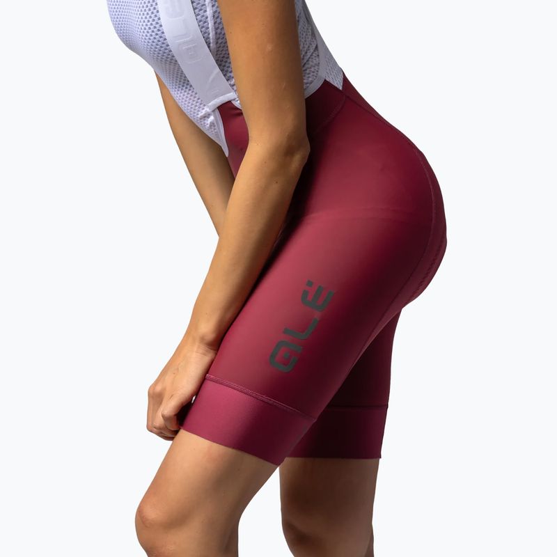 Dámske cyklistické šortky Alé Magic Colour Bibshorts bossa nova 4