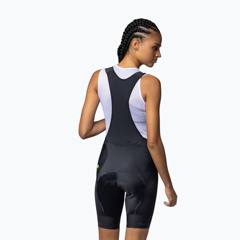 Dámske cyklistické šortky Alé Strada 2.0 Bibshorts black 2