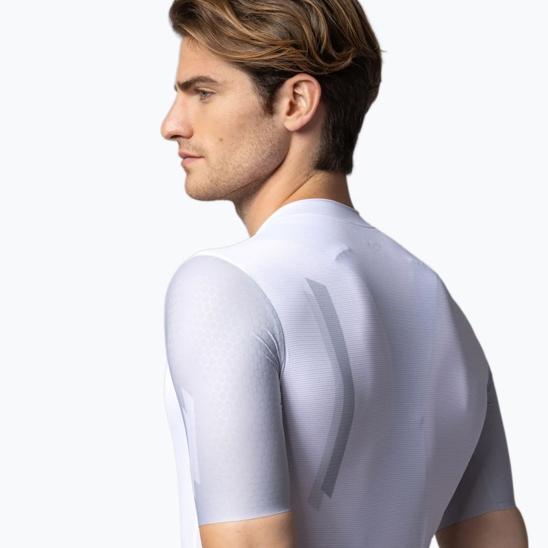 Pánsky cyklistický dres Alé Follow Me white 4