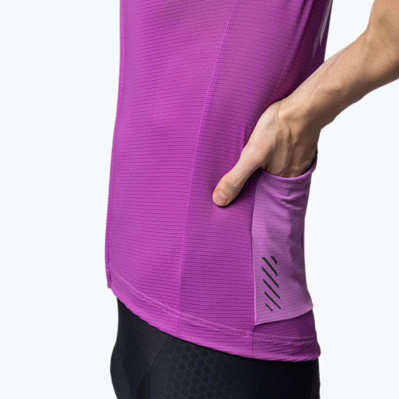 Pánsky cyklistický dres Alé Follow Me cyclamen 6