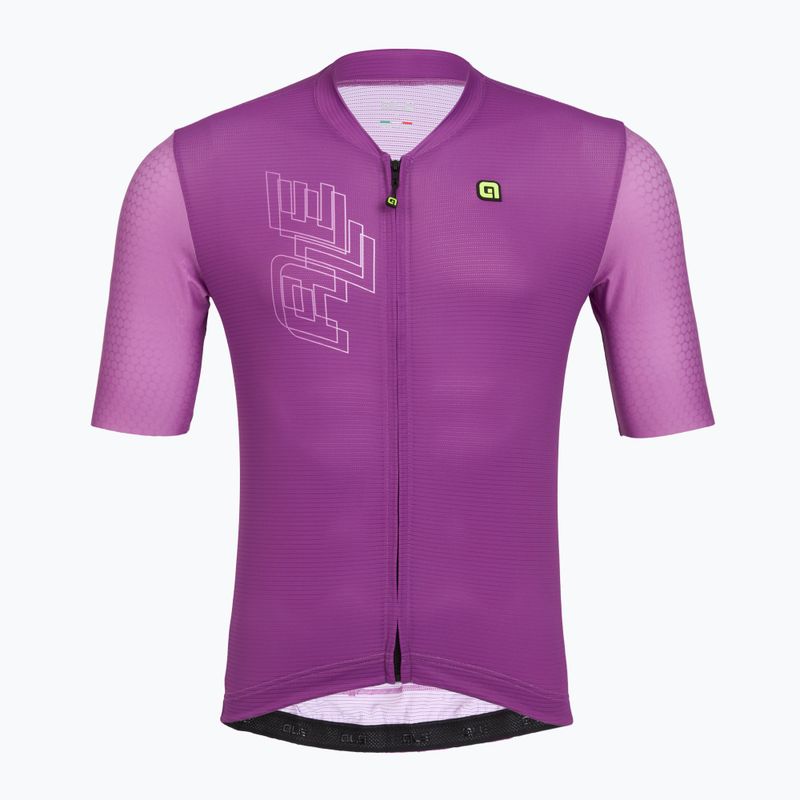 Pánsky cyklistický dres Alé Follow Me cyclamen 7