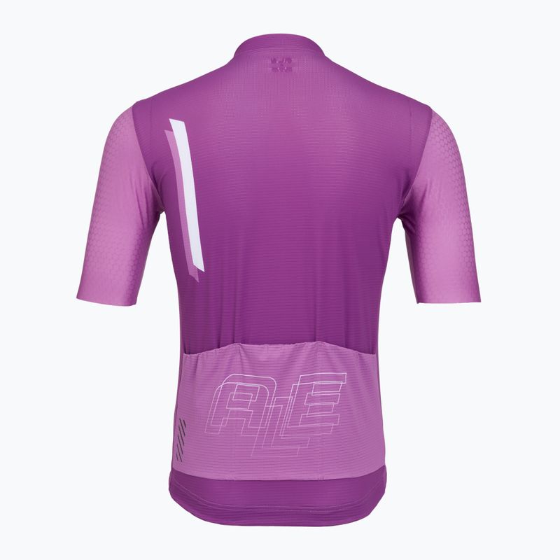 Pánsky cyklistický dres Alé Follow Me cyclamen 8