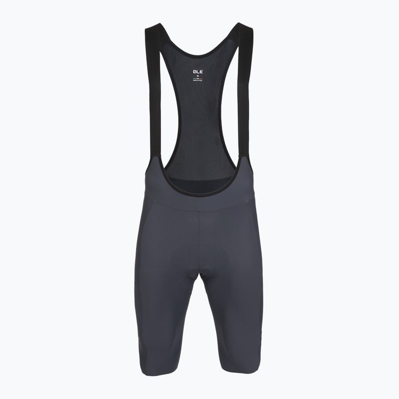 Pánske cyklistické šortky Alé Gravel Pro Bibshorts titanium 7