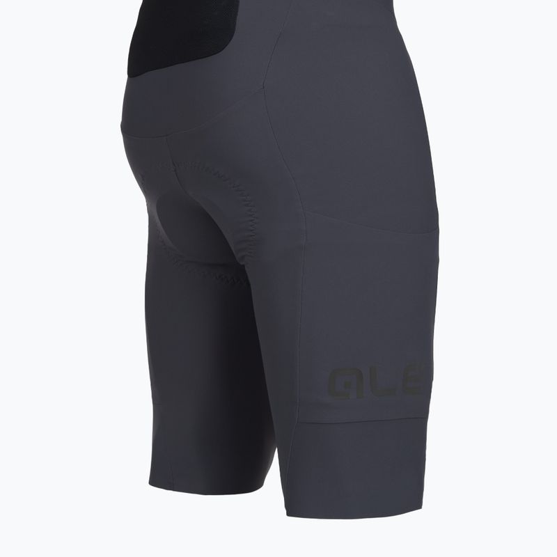 Pánske cyklistické šortky Alé Gravel Pro Bibshorts titanium 11