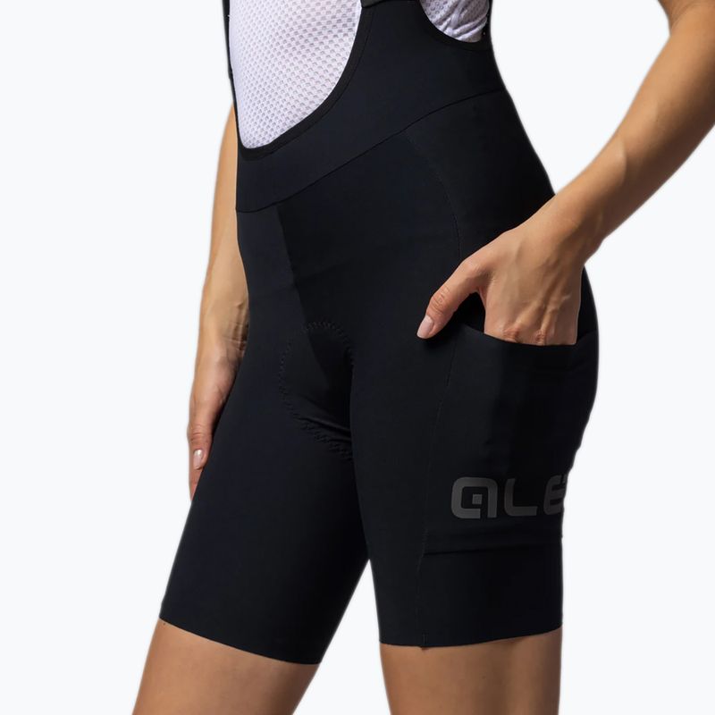 Dámske cyklistické šortky Alé Gravel Pro Bibshorts black 5