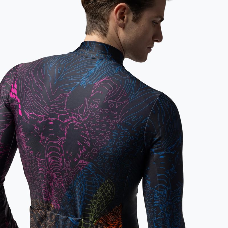 Pánska cyklistická mikina Alé Zanzibar Jersey multicolore/multicolor 5
