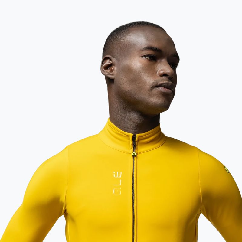 Pánska cyklistická mikina Alé Fondo 3.0 LS Jersey zenzero/ginger 3