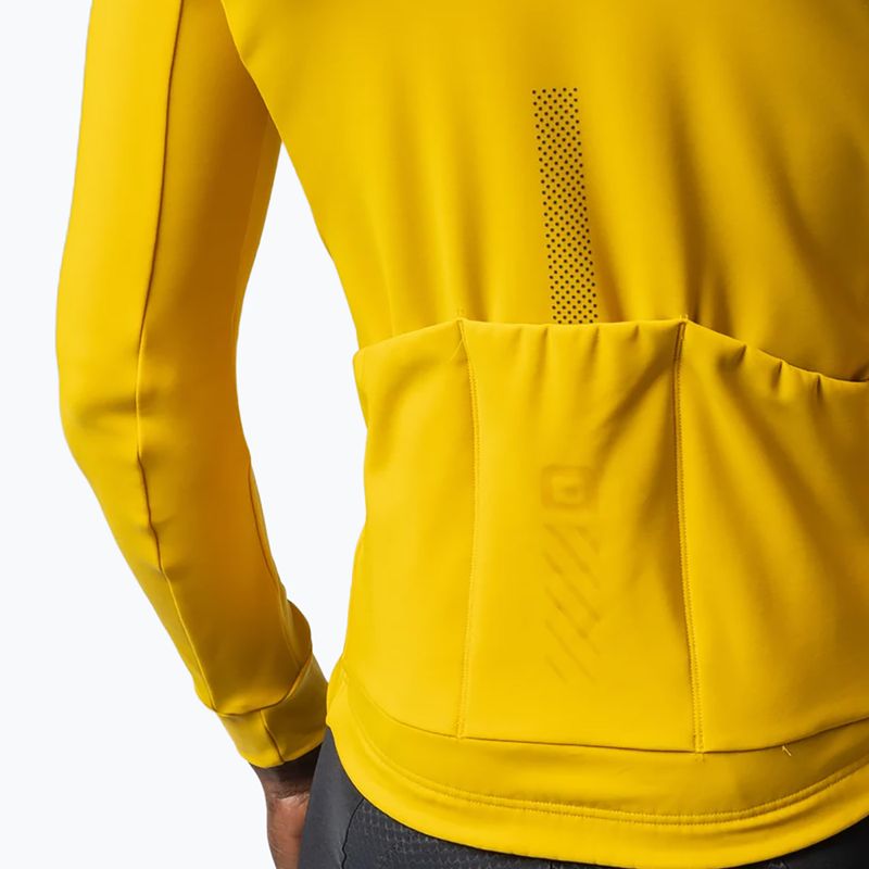 Pánska cyklistická mikina Alé Fondo 3.0 LS Jersey zenzero/ginger 5