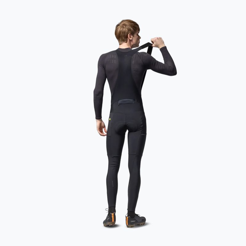 Pánske cyklistické nohavice Alé Stones Cargo 2.0 Bibtights nero/black 2