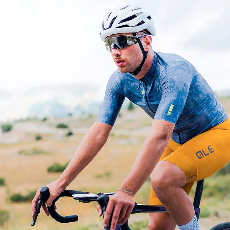 Pánsky cyklistický dres Alé Deep powder blue 6