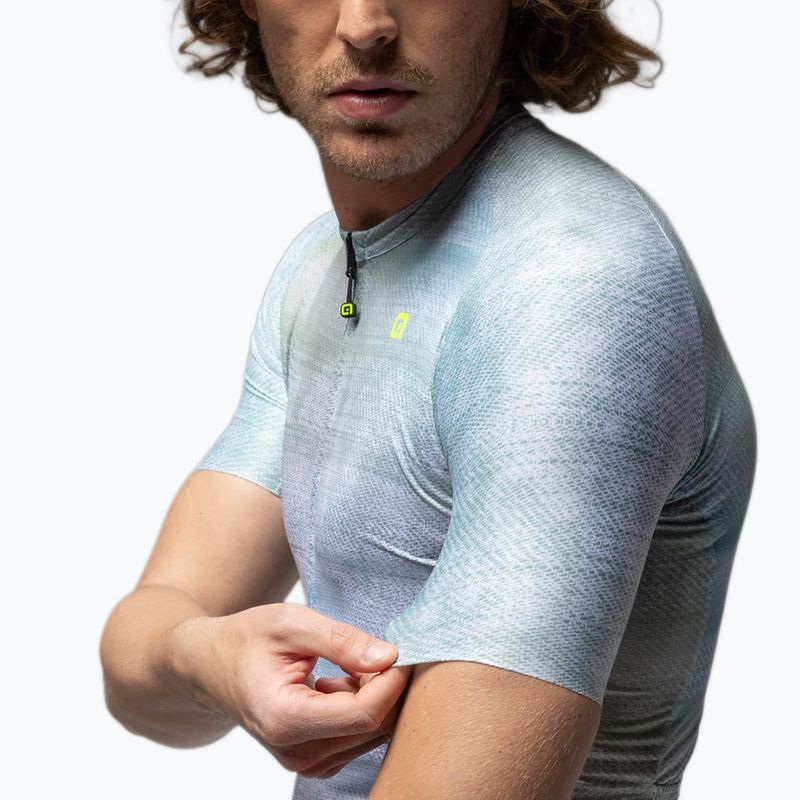 Pánsky cyklistický dres Alé Traccia white 4