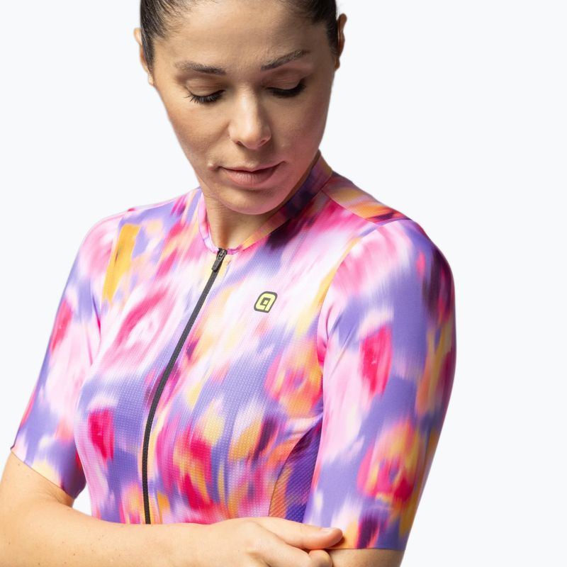 Dámsky cyklistický dres Alé Jardin 2.0 pink combo 4