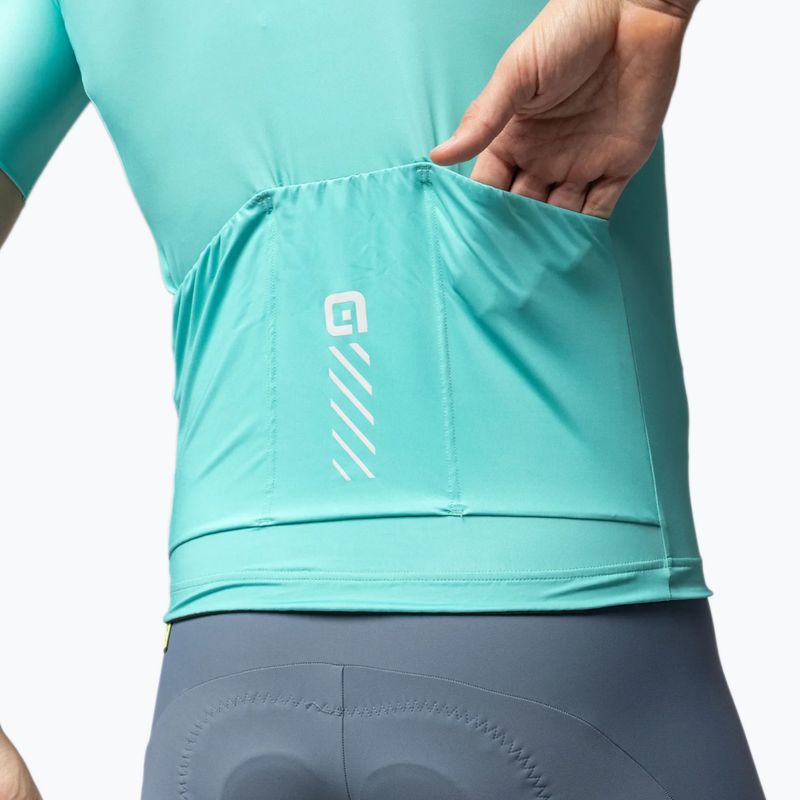 Pánsky cyklistický dres Alé Color Block bay 4