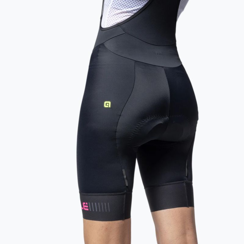 Dámske cyklistické šortky Alé Traguardo 2.0 Bibshorts fluo pink 5