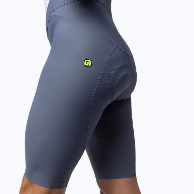 Pánske cyklistické šortky Alé Go Bibshorts steel 4