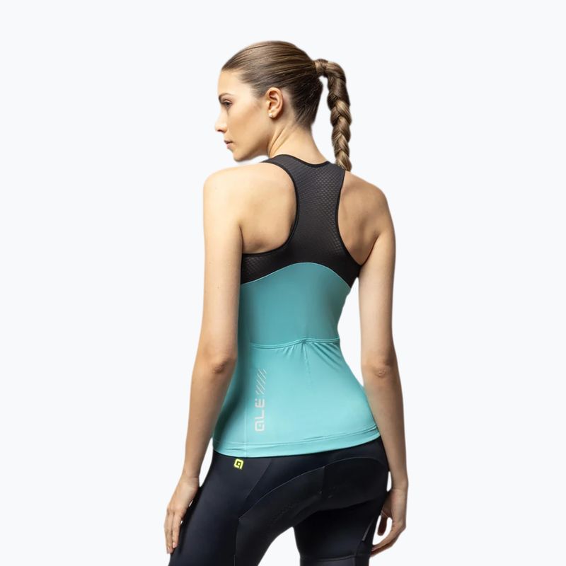 Dámsky cyklistický dres Alé Color Block TT bay 3