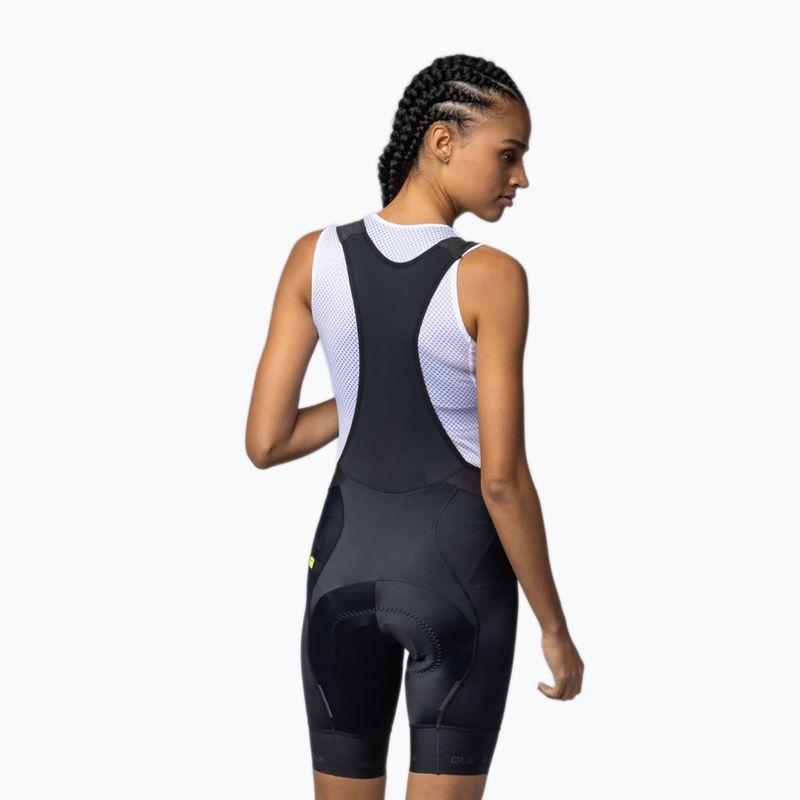 Dámske cyklistické šortky Alé Strada 2.0 Bibshorts black 2
