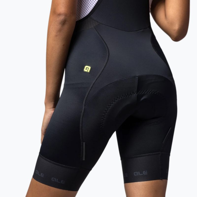 Dámske cyklistické šortky Alé Strada 2.0 Bibshorts black 5