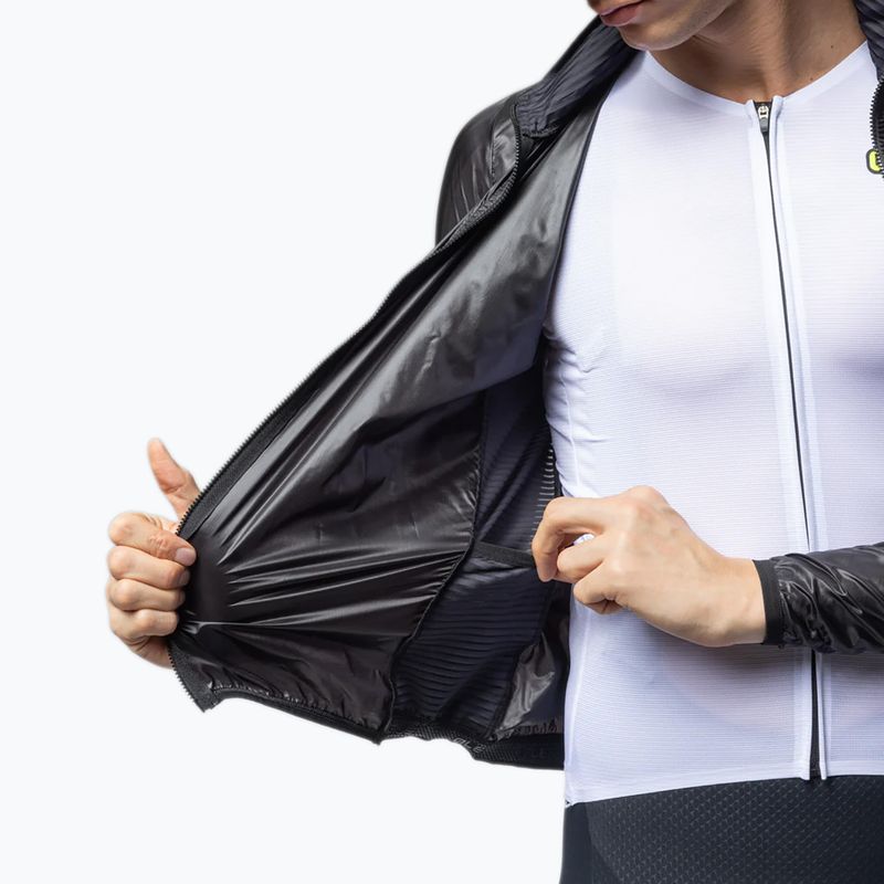 Pánska cyklistická bunda Alé Light Pack 2.0 black 7