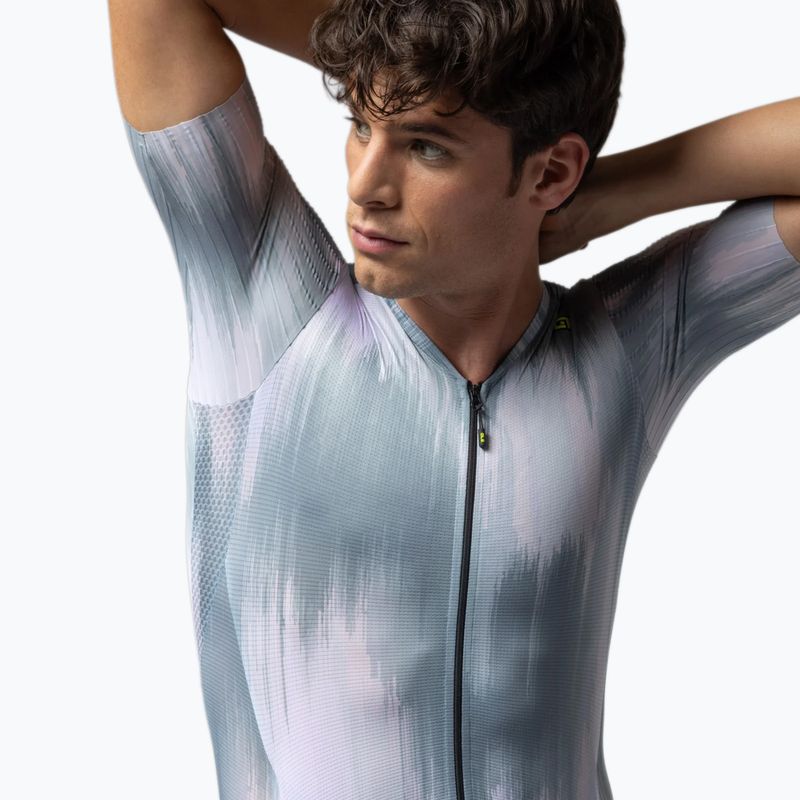 Pánska cyklistická kombinéza Alé Argon sage grey 4