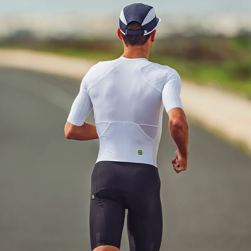 Pánsky triatlonový oblek Alé Eagle Tri white 8