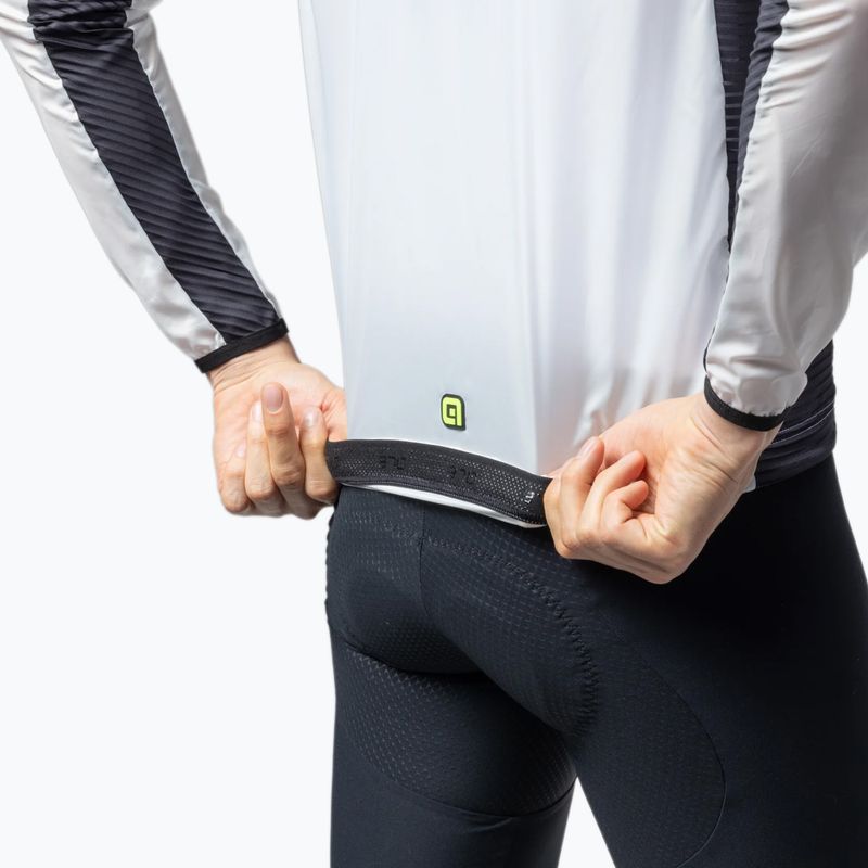Pánska cyklistická bunda Alé Light Pack 2.0 white 5