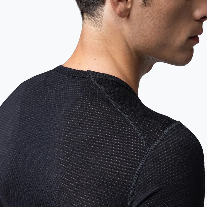 Pánske cyklistické tričko Alé Merino SS nero/black 5