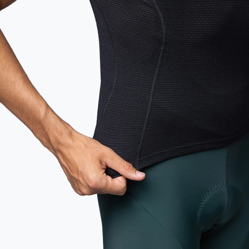 Pánske cyklistické tričko Alé Merino SS nero/black 6