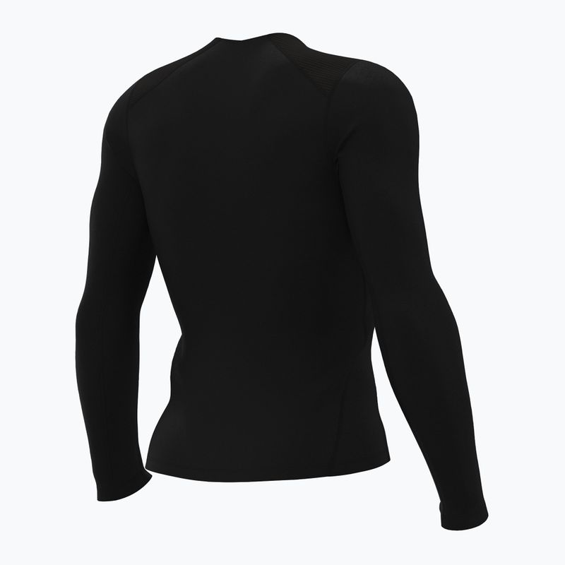 Pánske cyklistické tričko Alé Merino LS nero/black 9