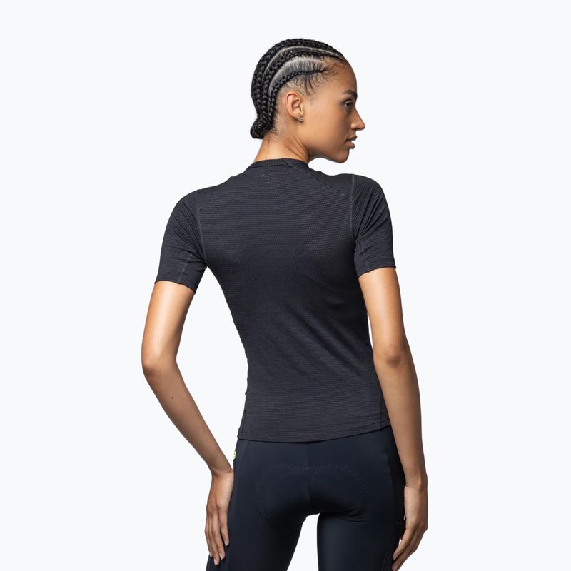 Dámske cyklistické tričko Alé Merino SS nero/black 2